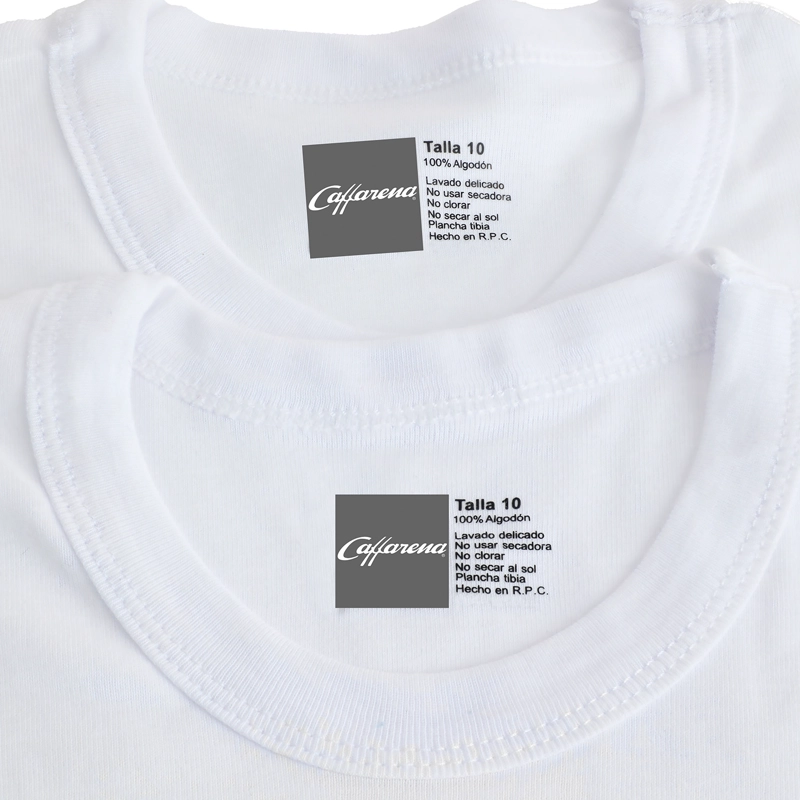CAMISETA MANGA CORTA PACK2  CAFFARENA - 3