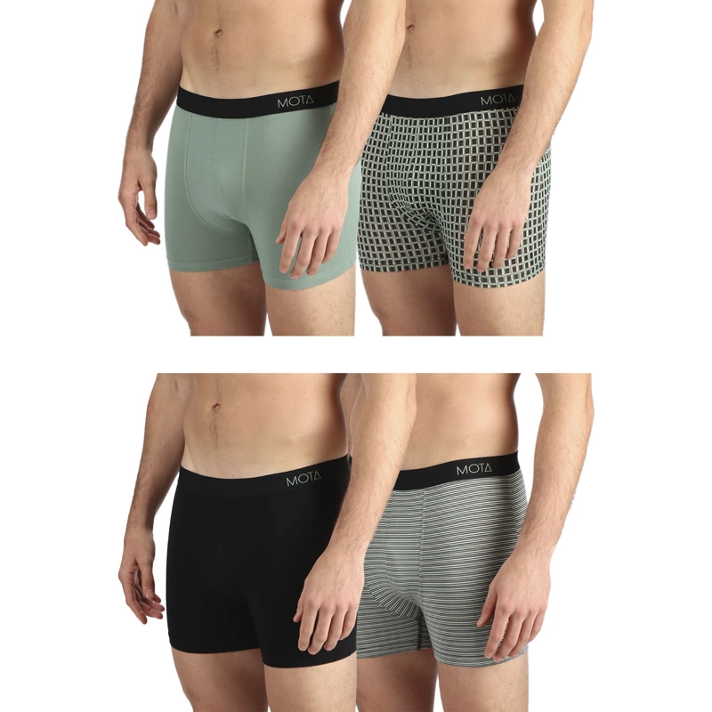 BOXER MEDIO BAMBU PACK4 MOTA MT4344 - 1