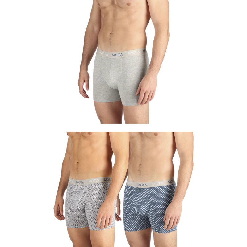 BOXER MEDIO ALGODON PACK3 MOTA MT4339 - 1