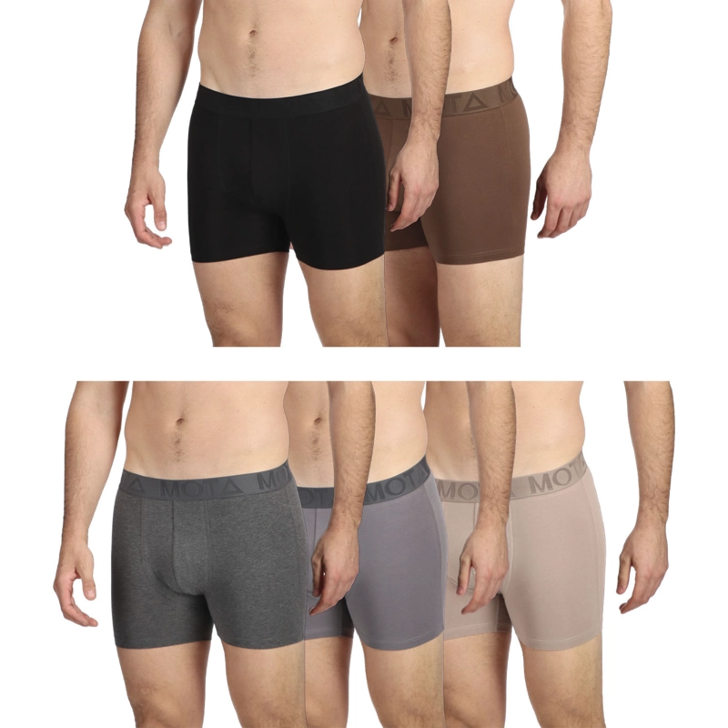 BOXER MEDIO ALGODON PACK5 MOTA MT4343 - 1