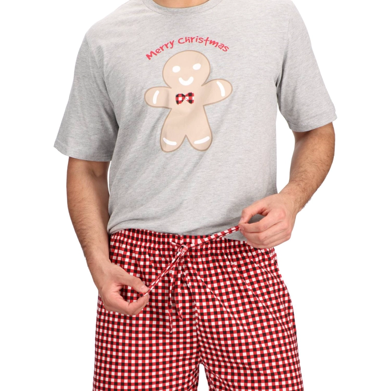 PIJAMA CORTO ALGODON NAVIDAD MOTA MT30259 - 4