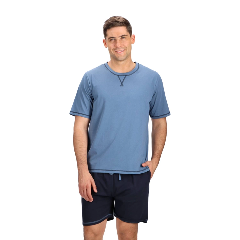 PIJAMA CORTO ALGODON MOTA MT30224 - 1