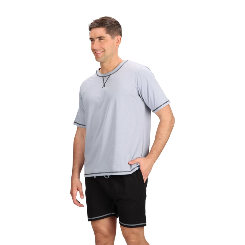 PIJAMA CORTO ALGODON MOTA MT30224 - 2
