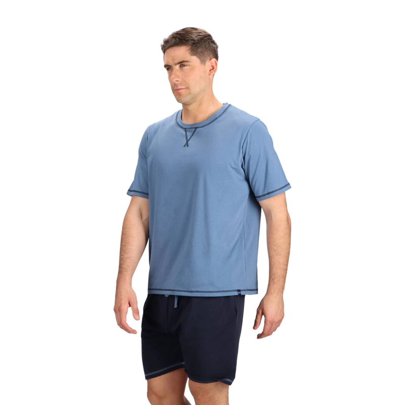 PIJAMA CORTO ALGODON MOTA MT30224 - 2