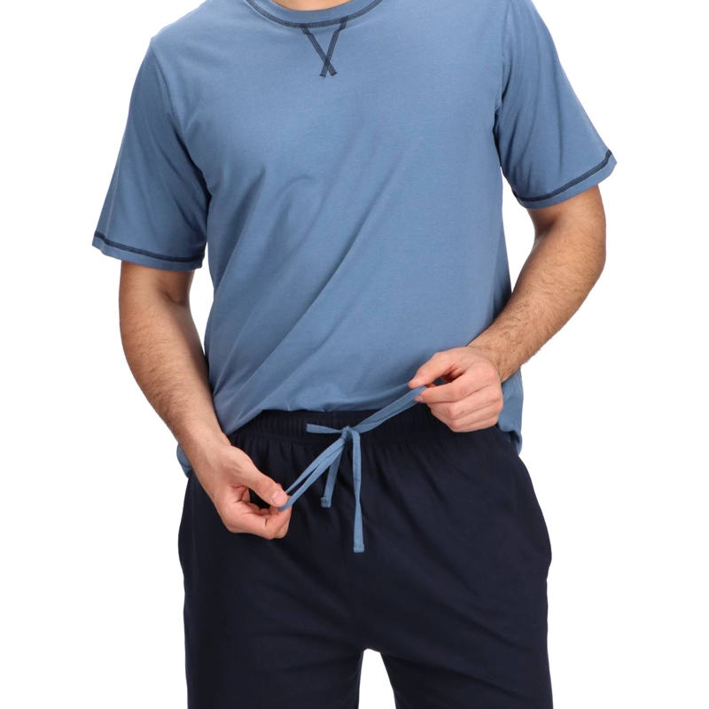 PIJAMA CORTO ALGODON MOTA MT30224 - 4