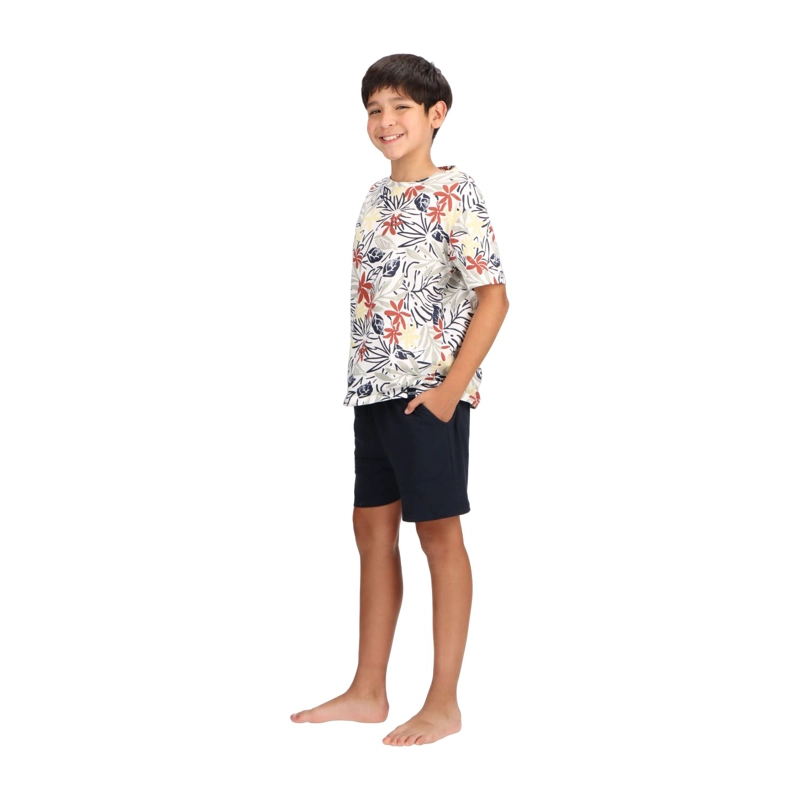 PIJAMA CORTO ALGODON JUVENIL MOTA MT30249 - 3
