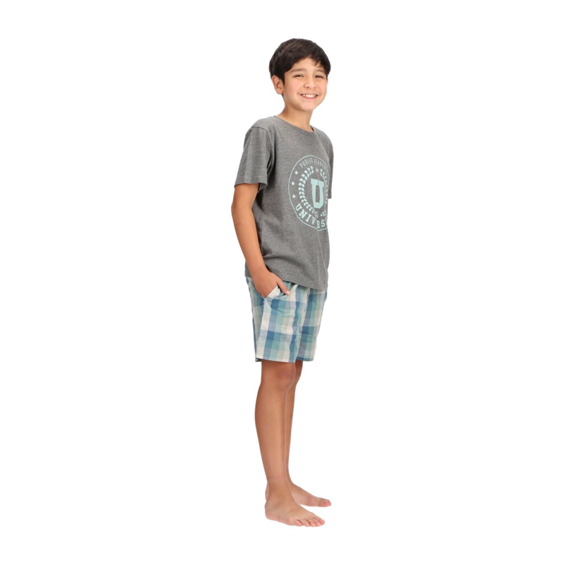 PIJAMA CORTO ALGODON JUVENIL MOTA MT30253 - 3