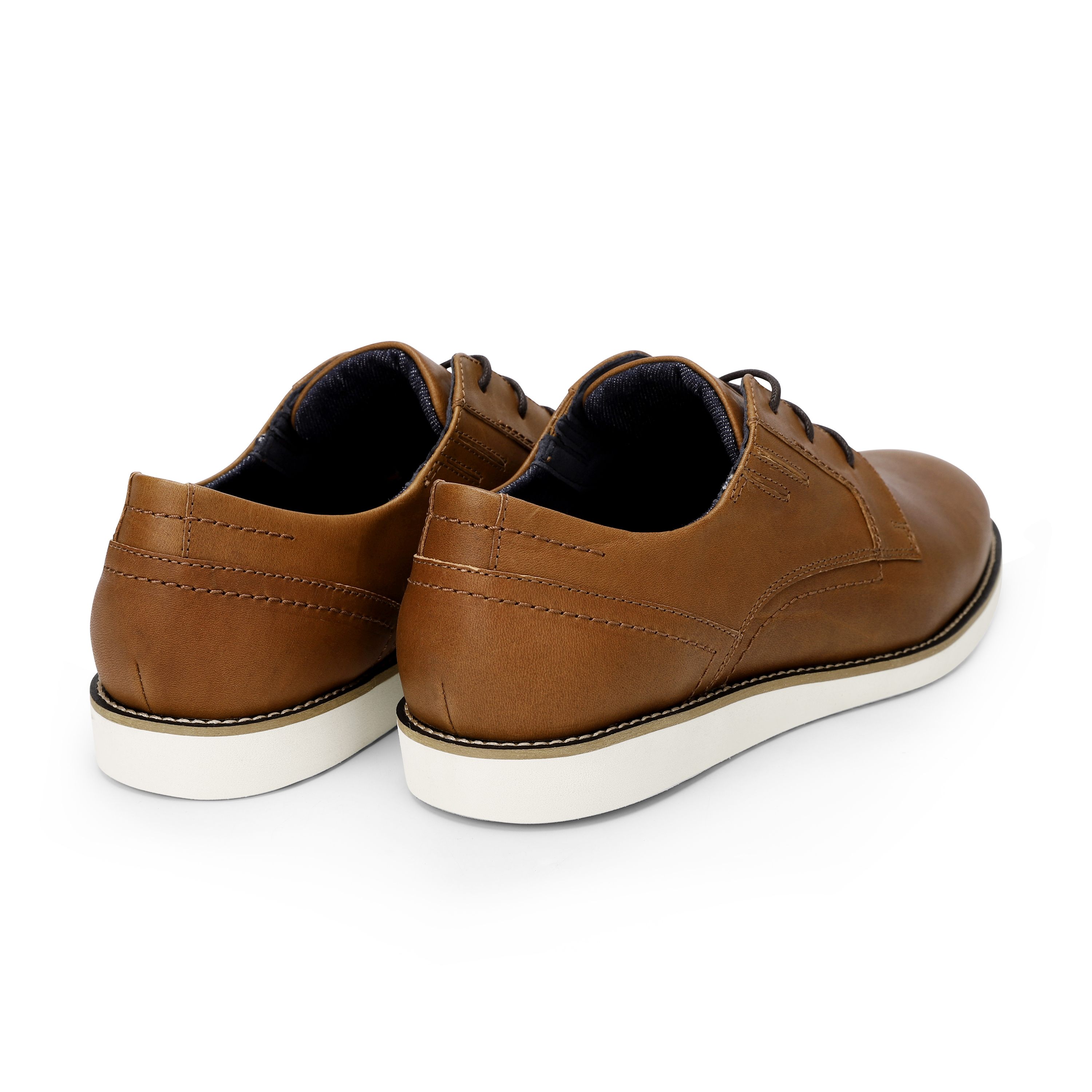 ZAPATOS CUERO SPENCER-0-01 BRANDY - 5