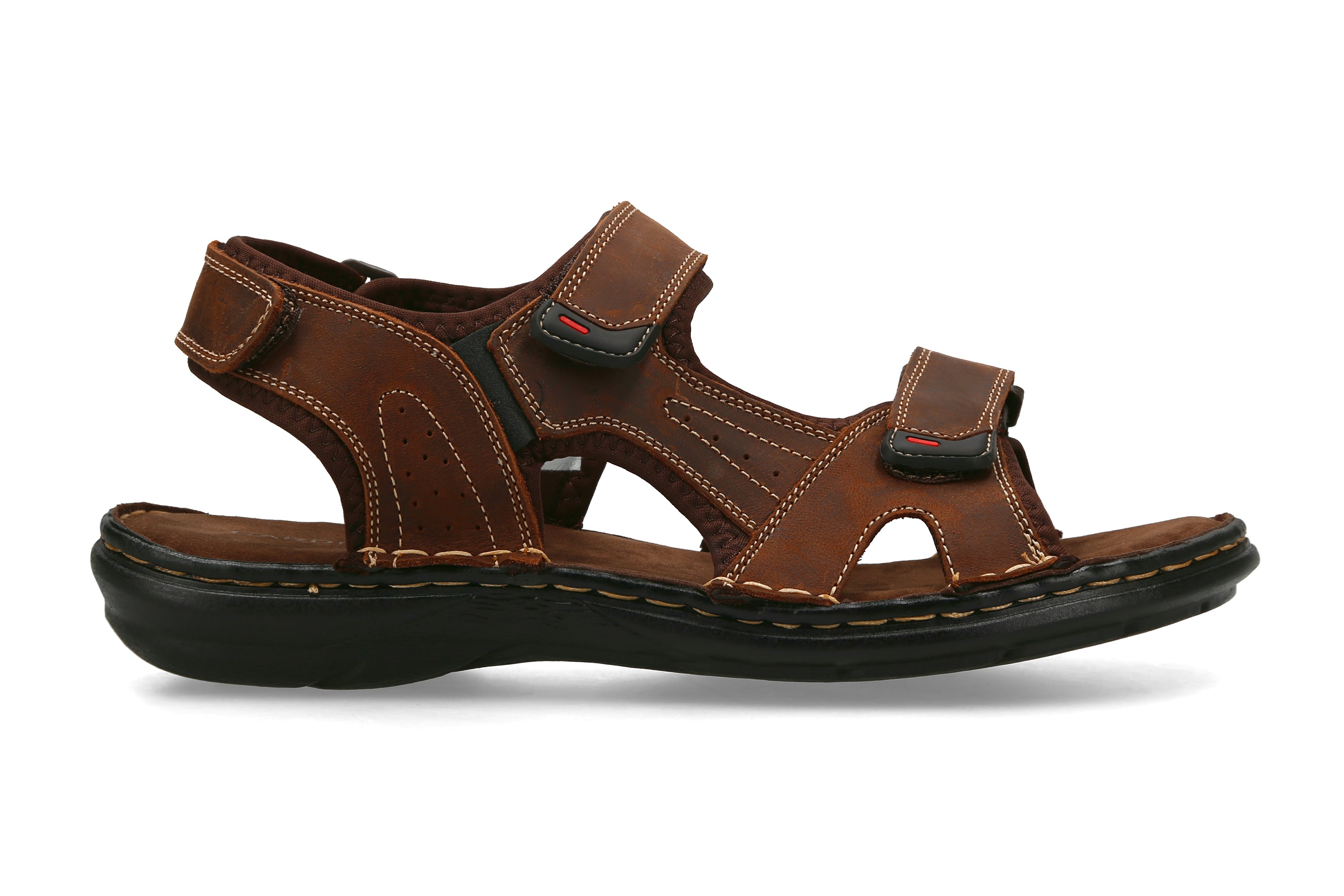 SANDALIAS HOMBRE CARDINALE CUERO CAIRU 9 13 CAFÉ - 1