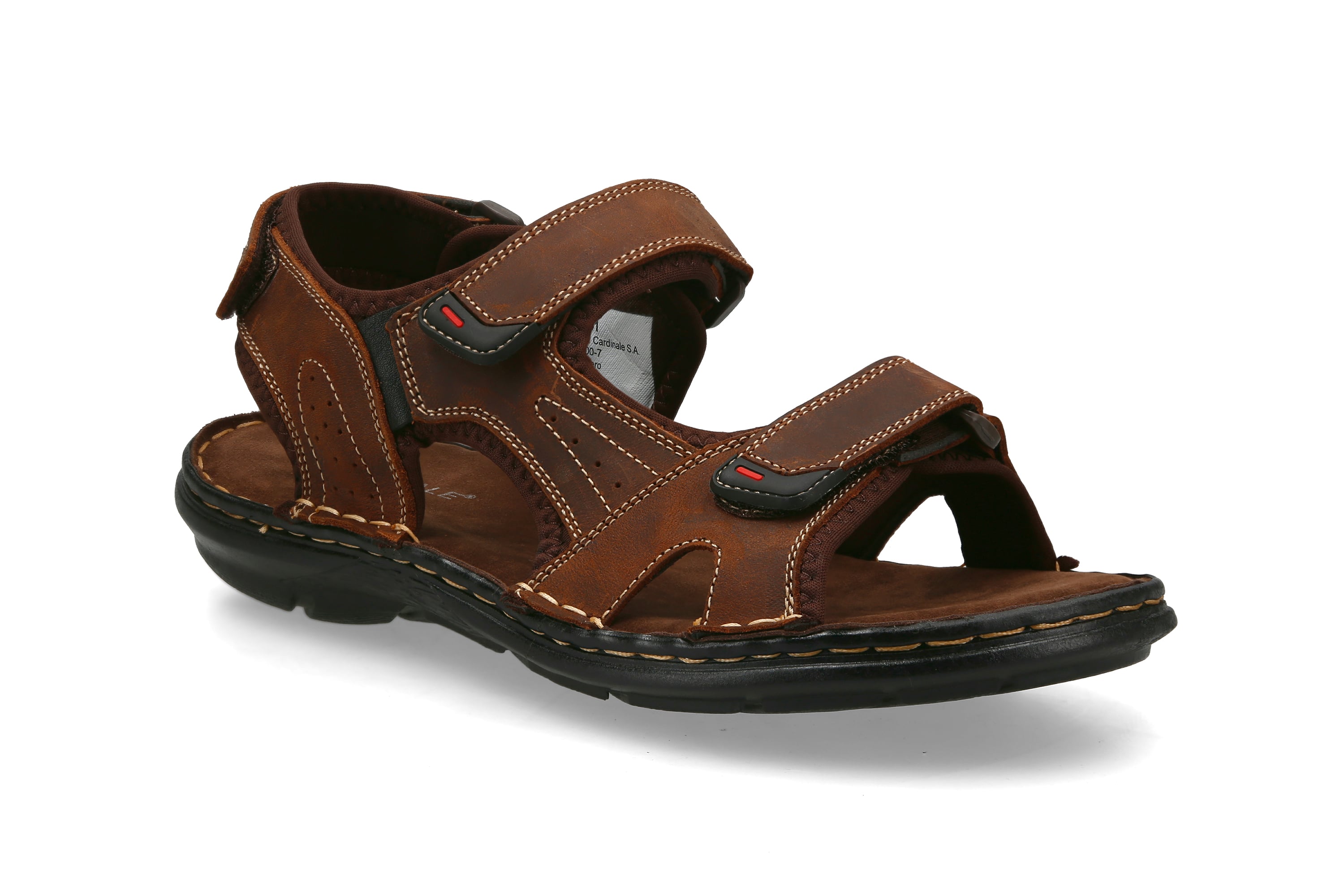 SANDALIAS HOMBRE CARDINALE CUERO CAIRU 9 13 CAFÉ - 2