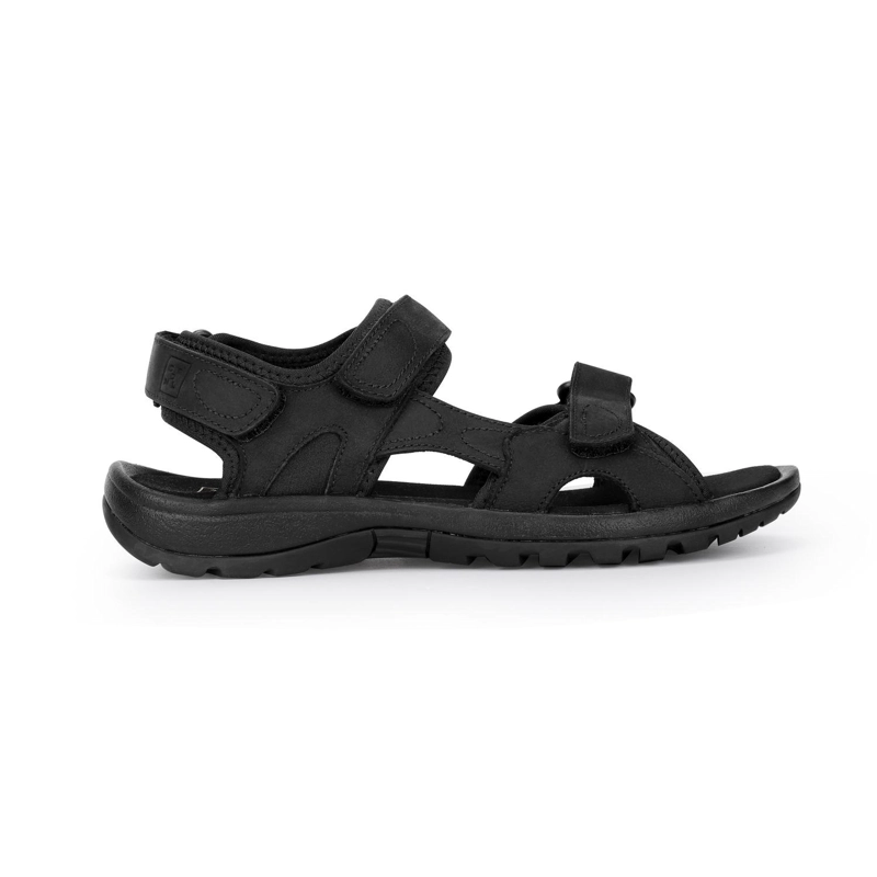 SANDALIAS HOMBRE CUERO COASTOWN-9-01 NEGRO - 2