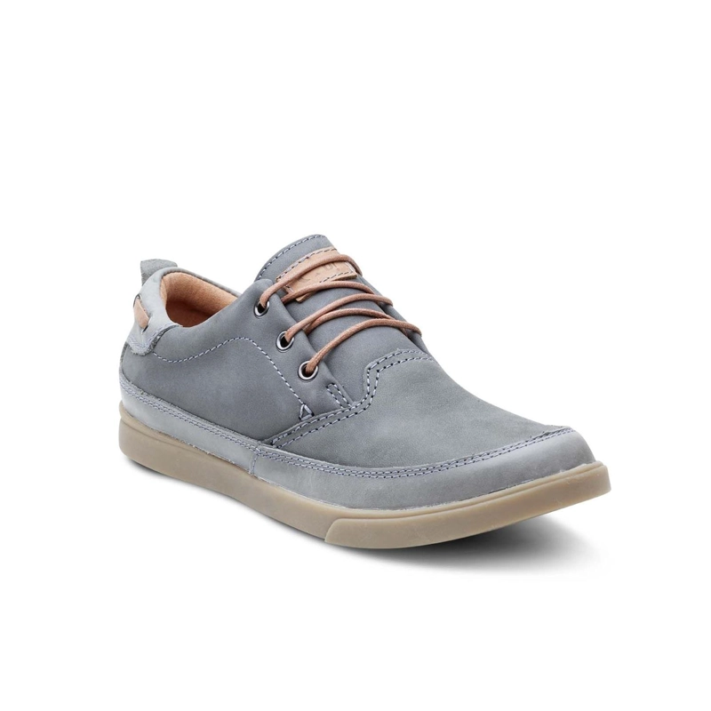 ZAPATILLAS URBANAS HOMBRE CUERO 24 FLEX OPORTO-0-01-GRIS - 1