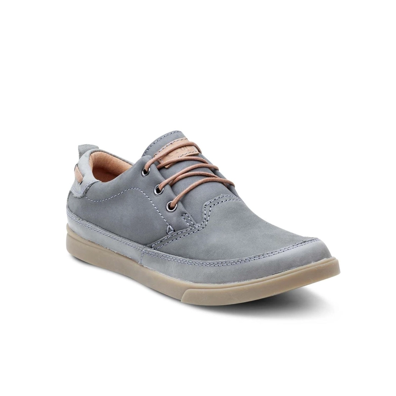 ZAPATILLAS URBANAS HOMBRE CUERO 24 FLEX OPORTO-0-01-GRIS - 1