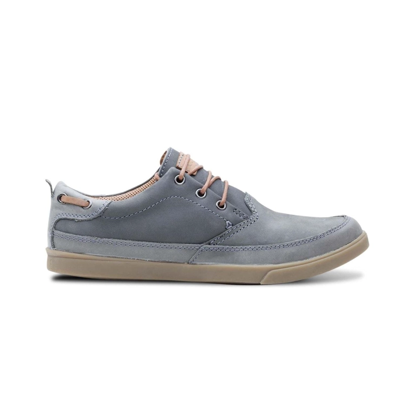 ZAPATILLAS URBANAS HOMBRE CUERO 24 FLEX OPORTO-0-01-GRIS - 2