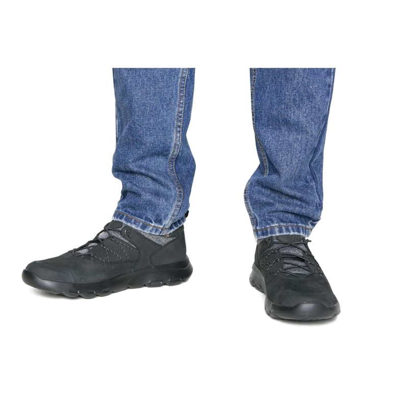 ZAPATILLAS LIVIANAS X-LIGHT HOMBRE CUERO WALKER-0-06-NEGRO ['TEXTIL'] - 3