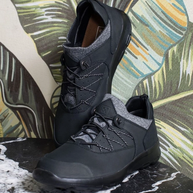 ZAPATILLAS LIVIANAS X-LIGHT HOMBRE CUERO WALKER-0-06-NEGRO ['TEXTIL'] - 4