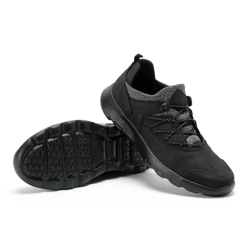 ZAPATILLAS LIVIANAS X-LIGHT HOMBRE CUERO WALKER-0-06-NEGRO ['TEXTIL'] - 7