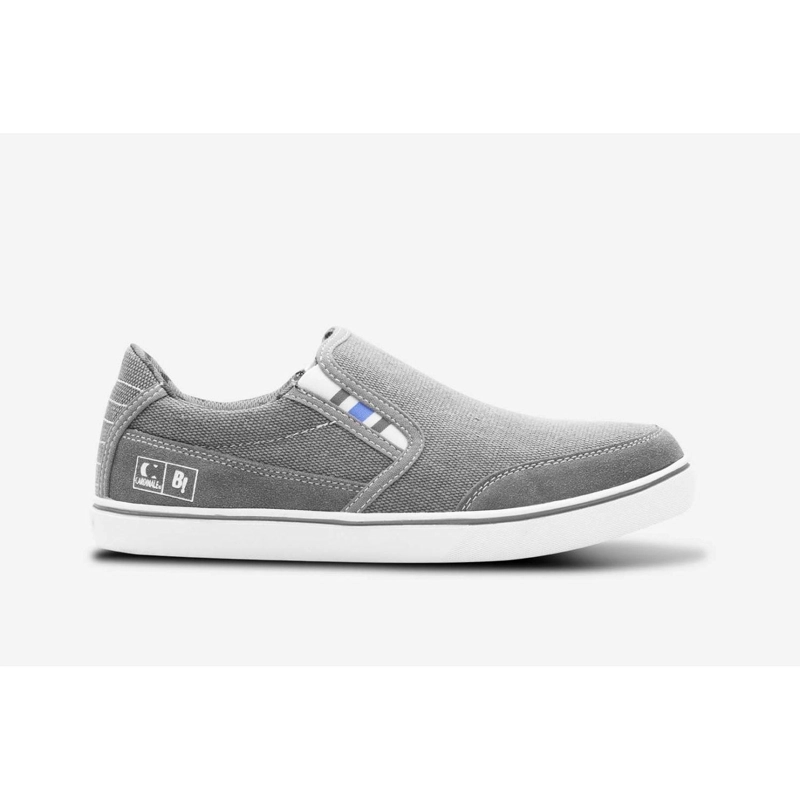 ZAPATILLAS SLIP-ON HOMBRE TEXTIL MALIBU-3-91-GRIS ['TEXTIL'] - 2