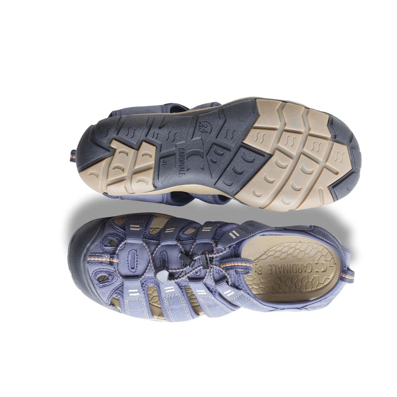 SANDALIAS OUTDOOR HOMBRE TEXTIL AZUL TERRAL CARDINALE - 3