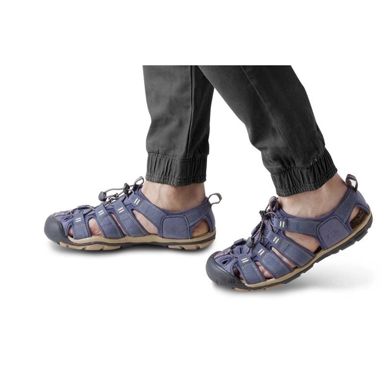 SANDALIAS OUTDOOR HOMBRE TEXTIL AZUL TERRAL CARDINALE - 4