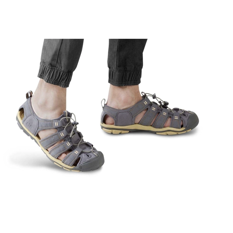 SANDALIAS OUTDOOR HOMBRE TEXTIL GRIS TERRAL CARDINALE - 4