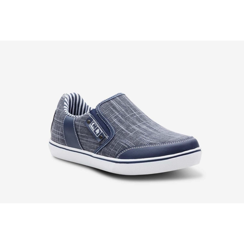 ZAPATILLAS SLIP-ON HOMBRE TEXTIL MALIBU-3-95-AZUL ['TEXTIL'] - 1