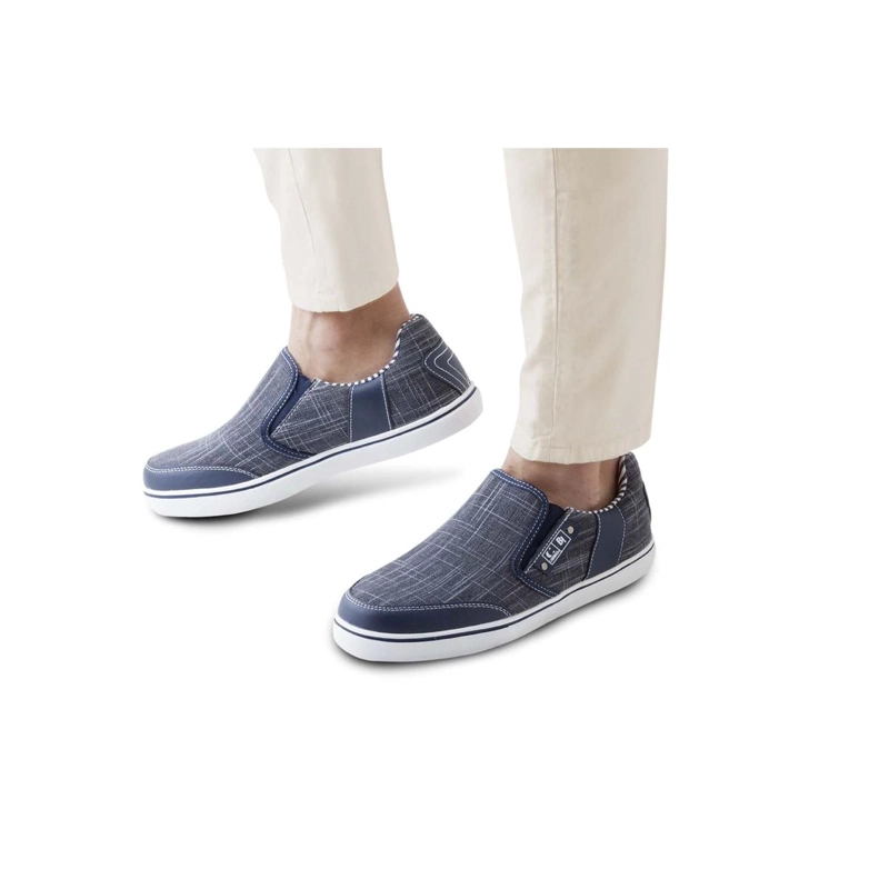 ZAPATILLAS SLIP-ON HOMBRE TEXTIL MALIBU-3-95-AZUL ['TEXTIL'] - 4