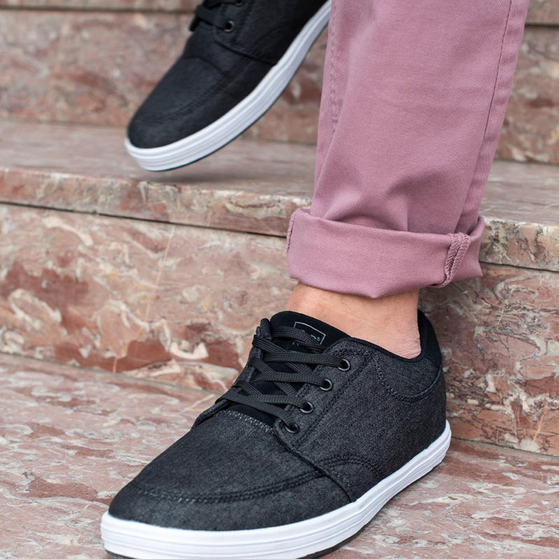 ZAPATILLAS URBANAS HOMBRE TEXTIL NEGRO LANDER CARDINALE - 4