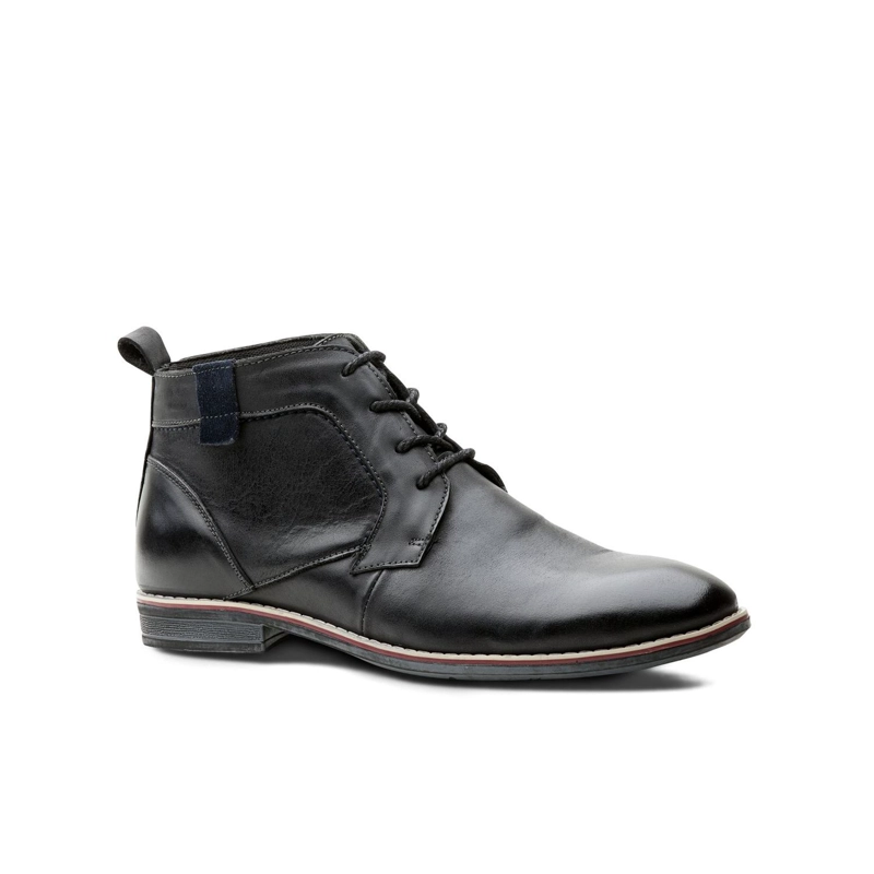 BOTINES HOMBRE CUERO ANTILLANCA-6-26-NEGRO - 1