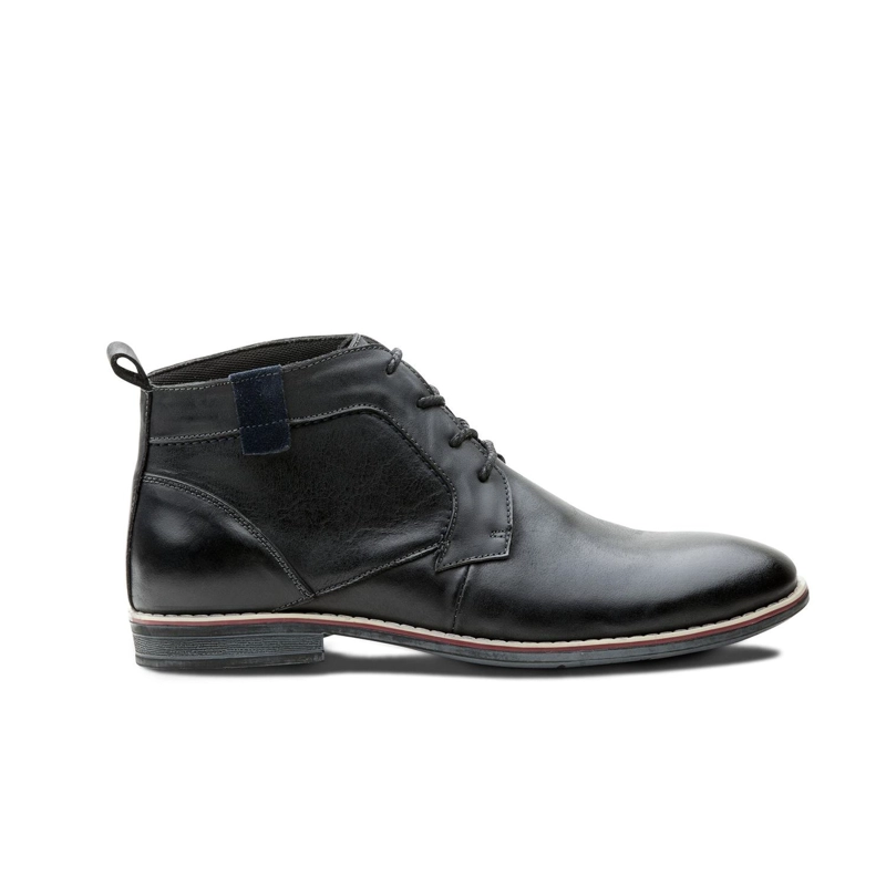 BOTINES HOMBRE CUERO ANTILLANCA-6-26-NEGRO - 2