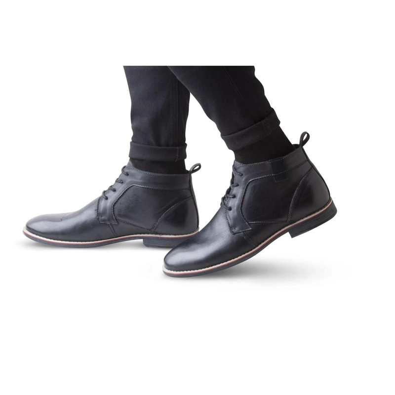 BOTINES HOMBRE CUERO ANTILLANCA-6-26-NEGRO - 4