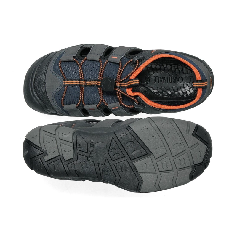 SANDALIAS HOMBRE TEXTIL 24 FLEX AZUL TERRAL CARDINALE - 3