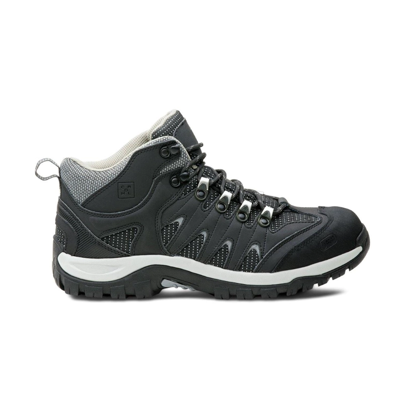 BOTINES WATERPROOF HOMBRE CUERO OUTDOOR FIORDO-6-22-NEGRO ['TEXTIL'] - 2