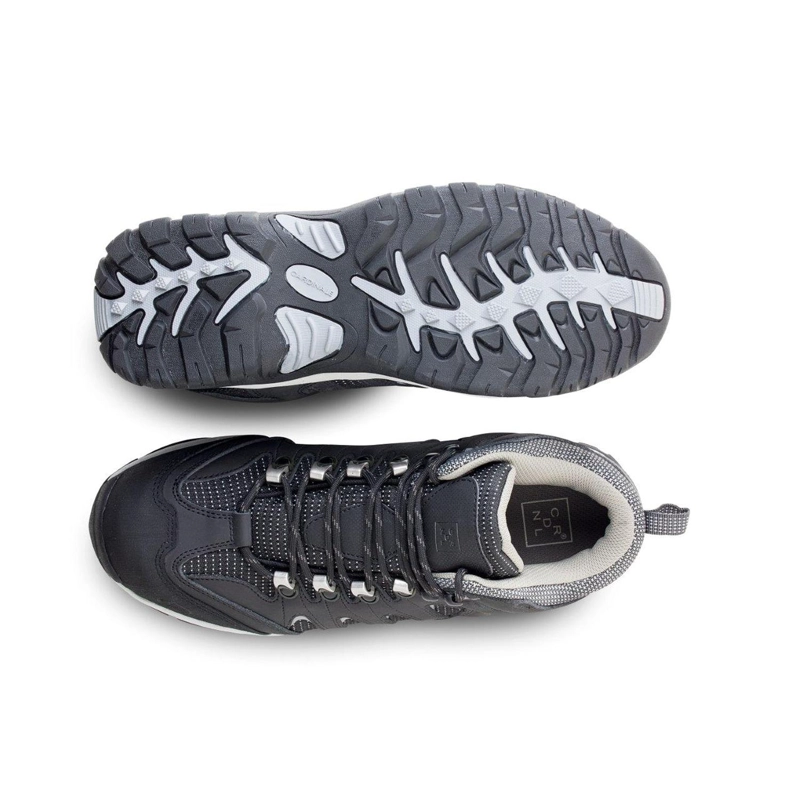 BOTINES WATERPROOF HOMBRE CUERO OUTDOOR FIORDO-6-22-NEGRO ['TEXTIL'] - 3