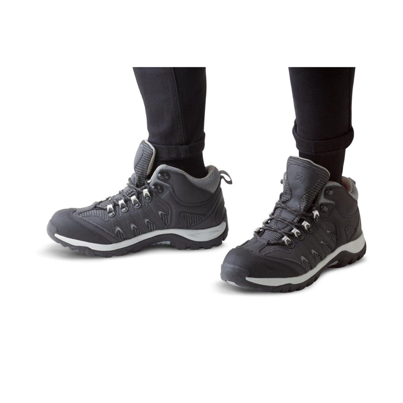 BOTINES WATERPROOF HOMBRE CUERO OUTDOOR FIORDO-6-22-NEGRO ['TEXTIL'] - 4