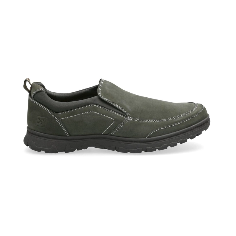ZAPATILLAS SLIP-ON HOMBRE CUERO FOREST-3-30-VERDE - 2