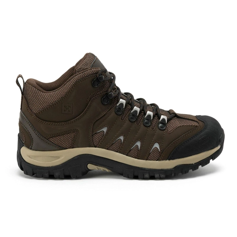 BOTINES WATERPROOF HOMBRE CUERO OUTDOOR FIORDO-6-22-CAFE1 - 2