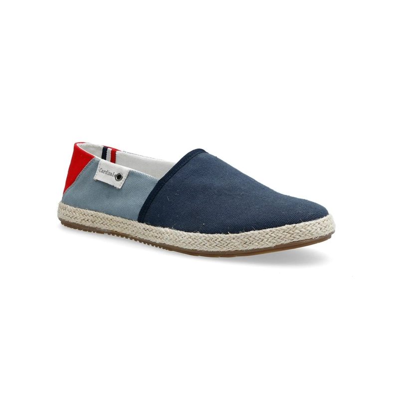 ALPARGATAS HOMBRE TEXTIL CALEDONIA-4-01-AZUL - 1