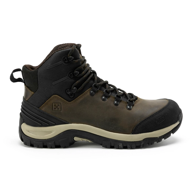 BOTINES WATERPROOF HOMBRE CUERO OUTDOOR FIORDO-6-23-CAFE1 ['TEXTIL'] - 2