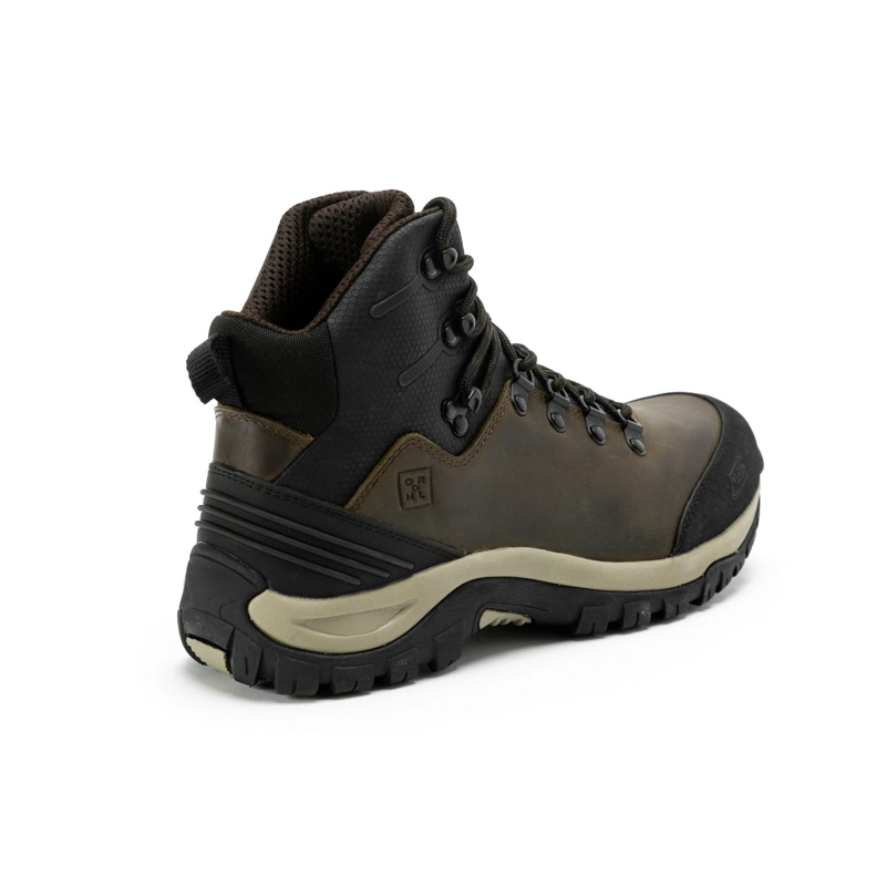 BOTINES WATERPROOF HOMBRE CUERO OUTDOOR FIORDO-6-23-CAFE1 ['TEXTIL'] - 5