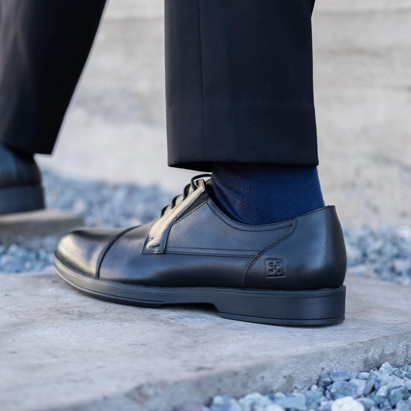 ZAPATOS HOMBRE CUERO 24 FLEX BLISSER-0-03-NEGRO - 4