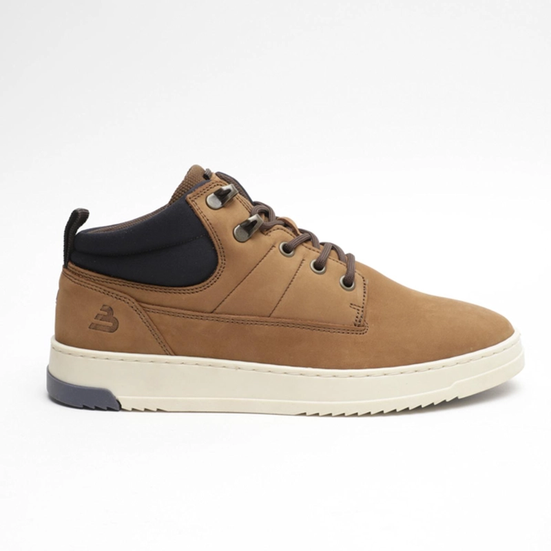 ZAPATILLAS URBANAS HOMBRE CUERO KESWICK-6-76 BRANDY BULLBOXER ['TEXTIL'] - 2