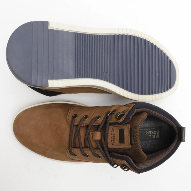 ZAPATILLAS URBANAS HOMBRE CUERO KESWICK-6-76 BRANDY BULLBOXER ['TEXTIL'] - 3