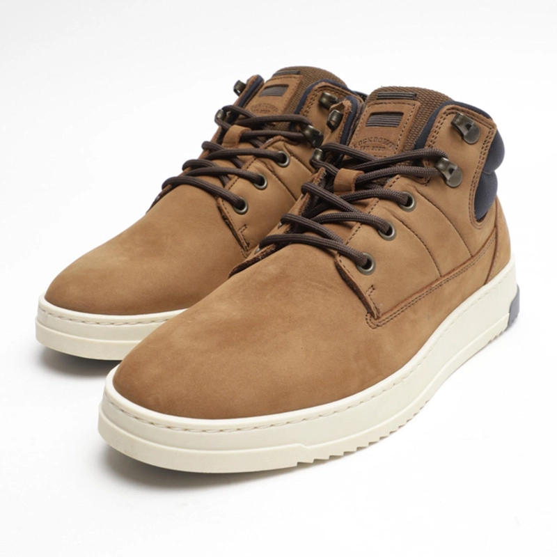 ZAPATILLAS URBANAS HOMBRE CUERO KESWICK-6-76 BRANDY BULLBOXER ['TEXTIL'] - 5