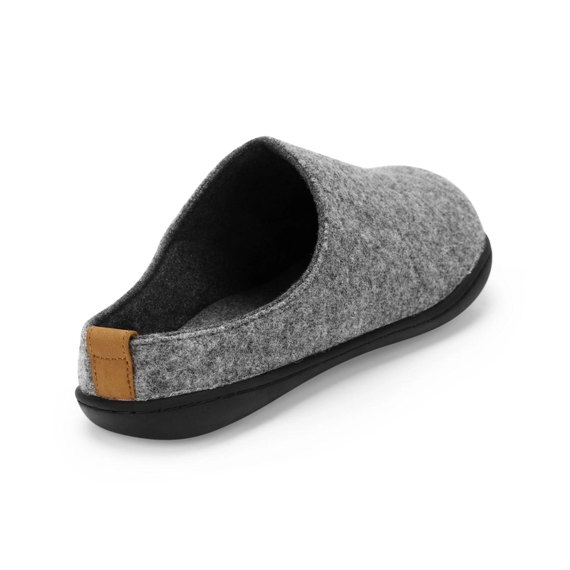 PANTUFLAS HOMBRE TEXTIL SHELTER-2-01 GRIS ['TEXTIL FRANELA'] - 4