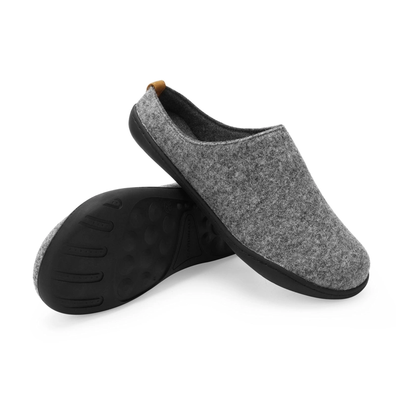 PANTUFLAS HOMBRE TEXTIL SHELTER-2-01 GRIS ['TEXTIL FRANELA'] - 6
