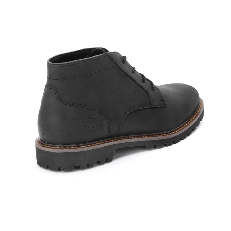 BOTINES HOMBRE CUERO KENSINGTON-6-02 NEGRO - 4