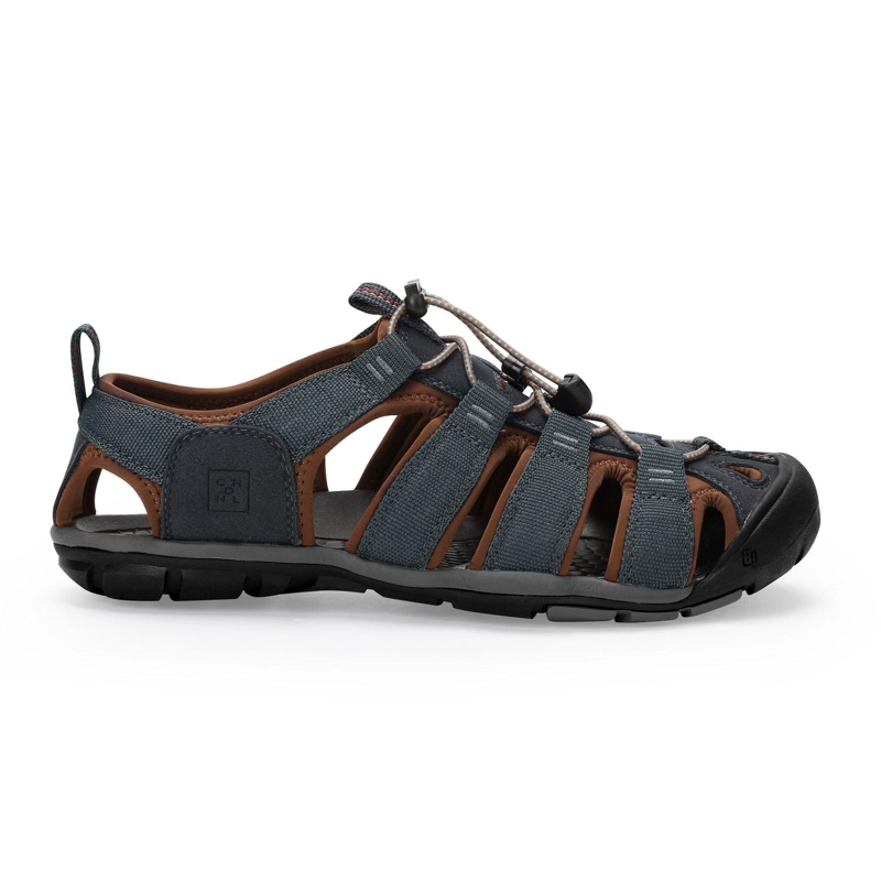 SANDALIAS HOMBRE TEXTIL GRIS TERRAL CARDINALE - 3
