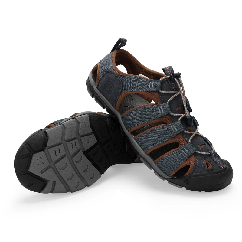 SANDALIAS HOMBRE TEXTIL GRIS TERRAL CARDINALE - 6