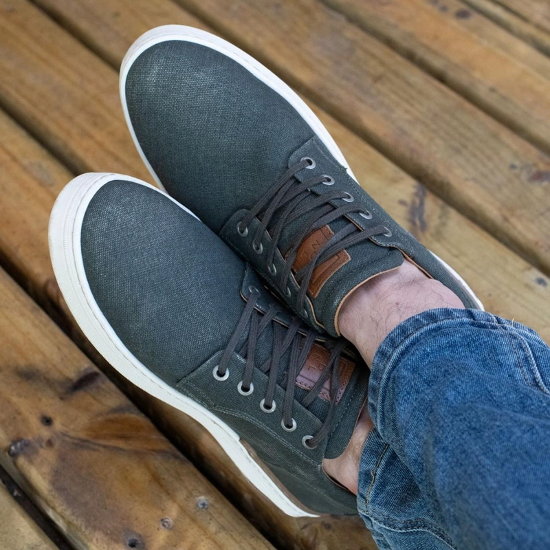 ZAPATILLAS HOMBRE TEXTIL BEGET-0-82 VERDE - 4